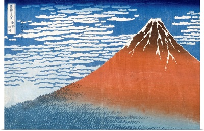 Fuji, Mountains in clear Weather, 1831, Katsushika (1760-1849)