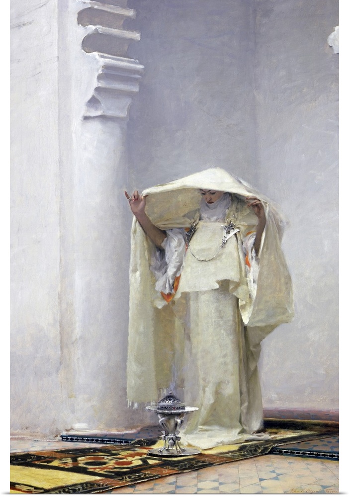 CLK339905 Credit: Fumee d'Ambre Gris, 1880 (oil on canvas) by John Singer Sargent (1856-1925)Sterling