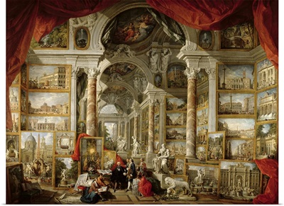 Gallery with Views of Modern Rome, 1759