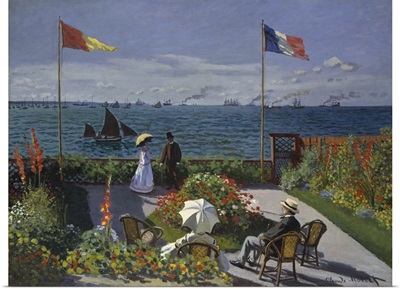 Garden At Sainte-Adresse, 1867