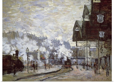 Gare Saint-Lazare, Paris, 1877