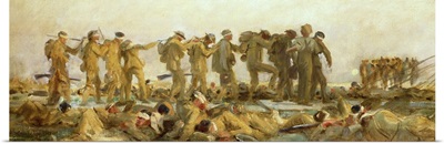 Gassed, an oil study, 1918-19