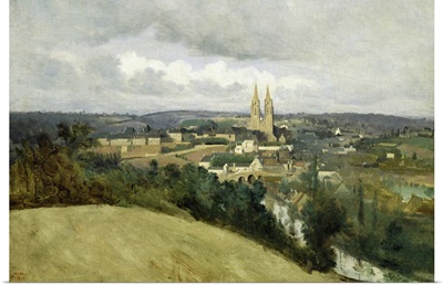 General View of the Town of Saint-Lo, c.1833