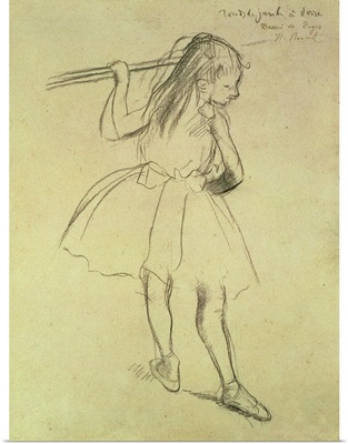 Girl Dancer at the Barre, c.1878