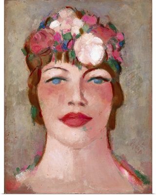 Girl In Flowered Hat, 1959