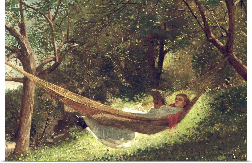 Girl in the Hammock, 1873