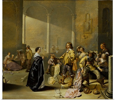 Guardroom Scene With Spoils Of War, C1635-1640