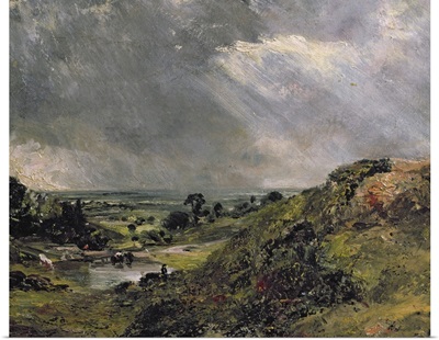 Hampstead Heath, Branch Hill Pond, 1828