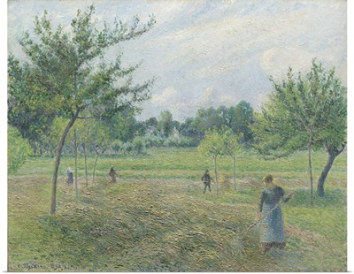 Haymaking at eragny, 1892