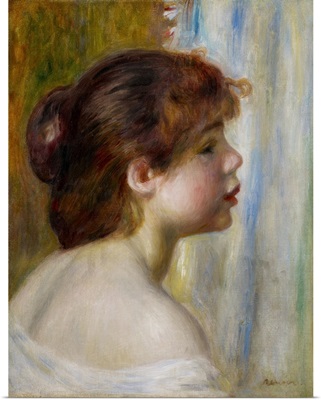 Head of a young woman, late 19th century