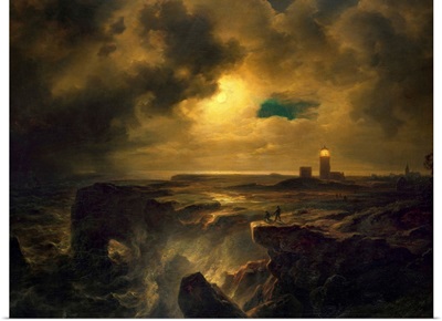 Helgoland in Moonlight, 1851
