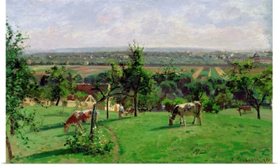 Hillside of Vesinet, Yvelines, 1871