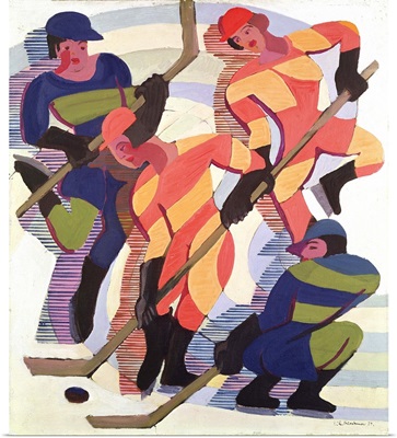 Hockey Players, 1934