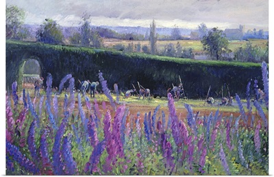 Hoeing Against The Hedge, 1991