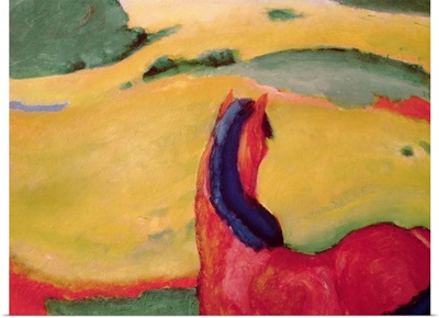 Horse in a landscape, 1910
