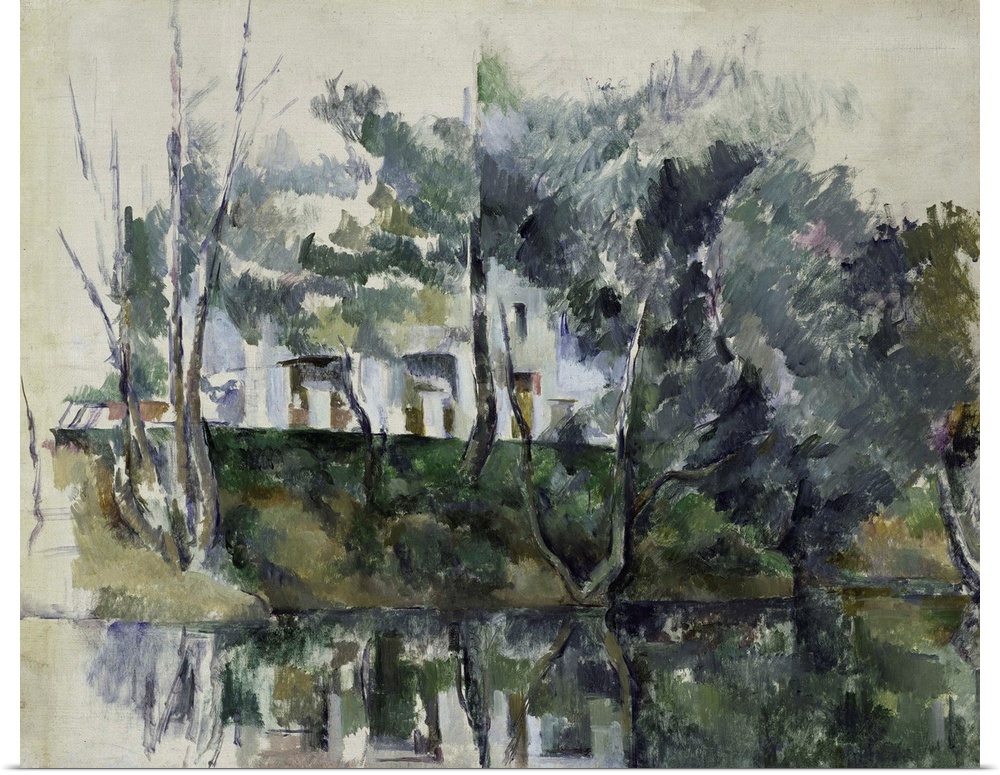 House on a River, 1885-90, oil on canvas.