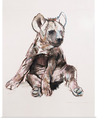 Hyaena Pup (Sitting Up), 2019