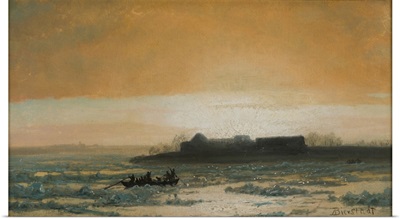Ice Breaking Up, 1889