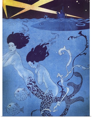 Illustration from 'La Baionnette', 1917
