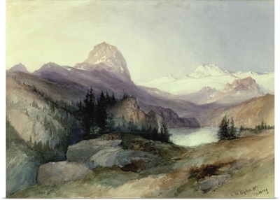 In the Bighorn Mountains, 1889