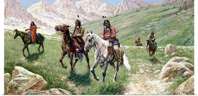 In the Cheyenne Country, 1896