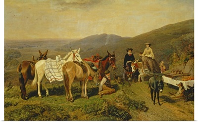 In the Malvern Hills, 1858