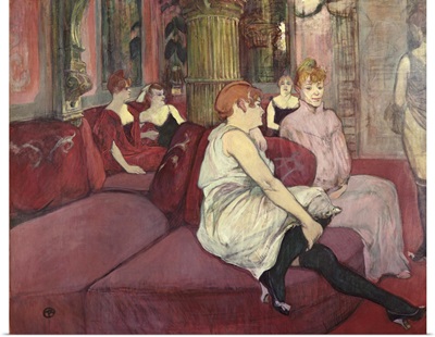 In the Salon at the Rue des Moulins, 1894