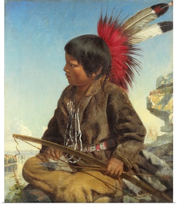 Indian Boy at Fort Snelling, 1862