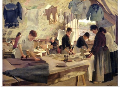 Ironing Workshop in Trouville, 1888