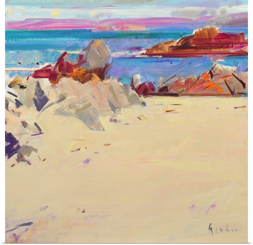 Isle of Iona (originally oil on canvas) by Graham, Peter