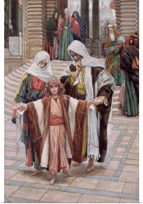 Jesus Found in the Temple, illustration for The Life of Christ, c.1886-94
