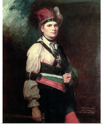 Joseph Brant, Chief of the Mohawks, 1742-1807