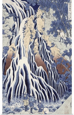 Kirifuri Fall on Kurokami Mount, from the series Shokoku Taki Meguri