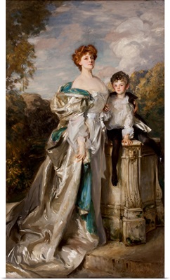 Lady Warwick And Her Son, 1905