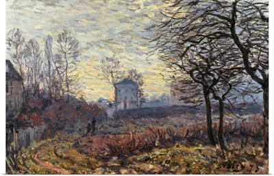 Landscape near Louveciennes, 1873