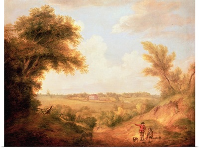 Landscape with house, 18th century