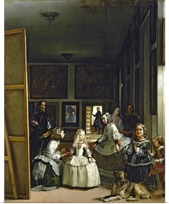 Las Meninas or The Family of Philip IV, c.1656