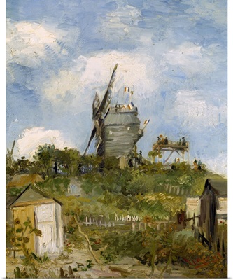 Le Moulin de Blute-Fin, Montmartre, 1886