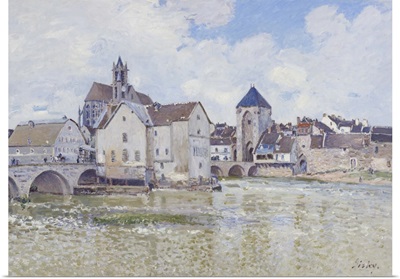 Le Pont de Moret, 1888