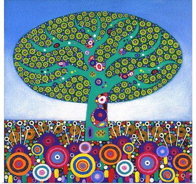 Lime Tree Too, 2015, (acrylic on canvas)