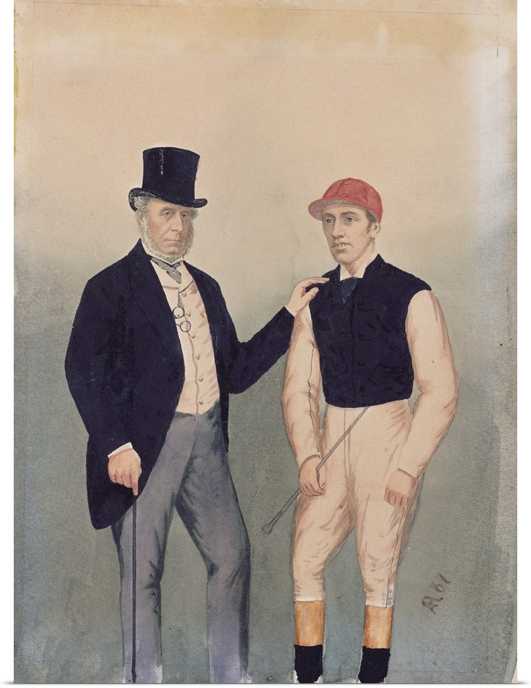Lord Falmouth and Fred Archer