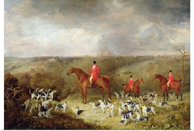 Lord Glamis and his Staghounds, 1823