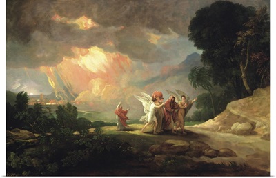 Lot Fleeing from Sodom, 1810