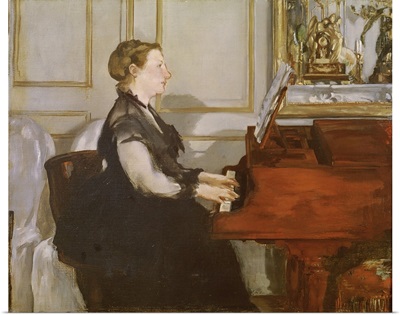 Madame Manet At The Piano, 1868