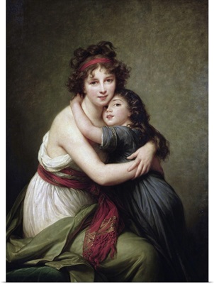 Madame Vigee-Lebrun and her Daughter, Jeanne-Lucie-Louise (1780-1819) 1789