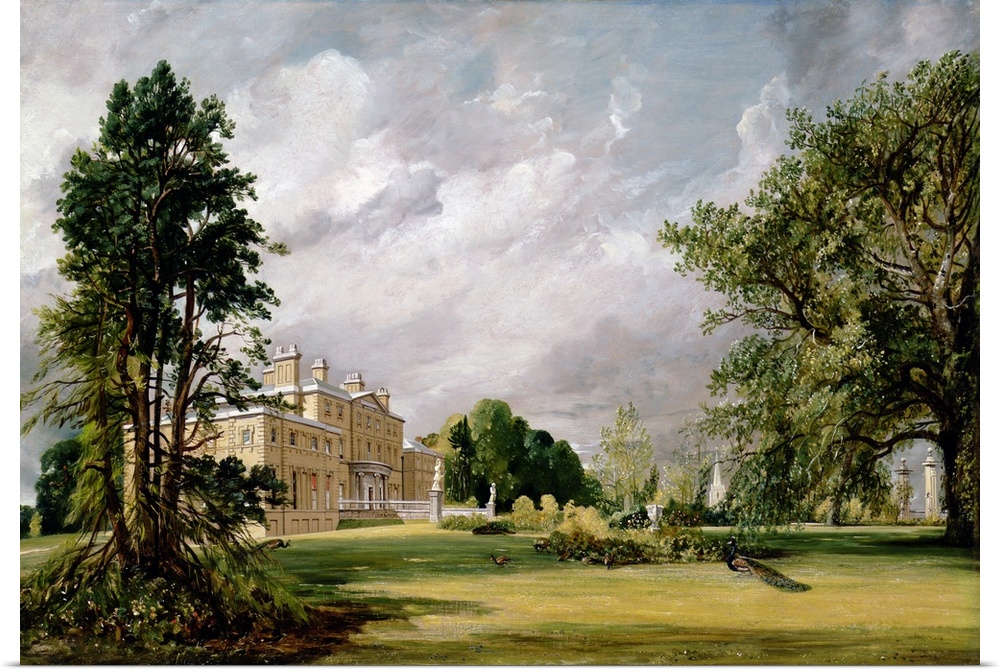 CLK339917 Credit: Malvern Hall, 1821 (oil on canvas) by John Constable (1776-1837)Sterling