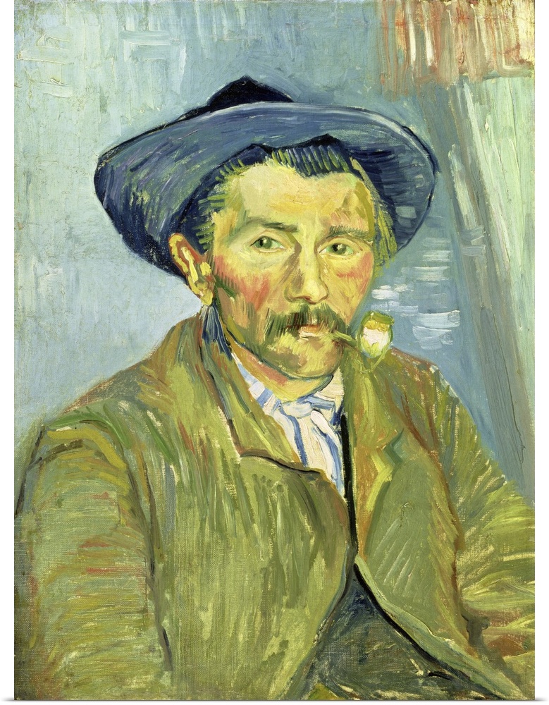 Man Smoking, 1888 (Originally oil on canvas)