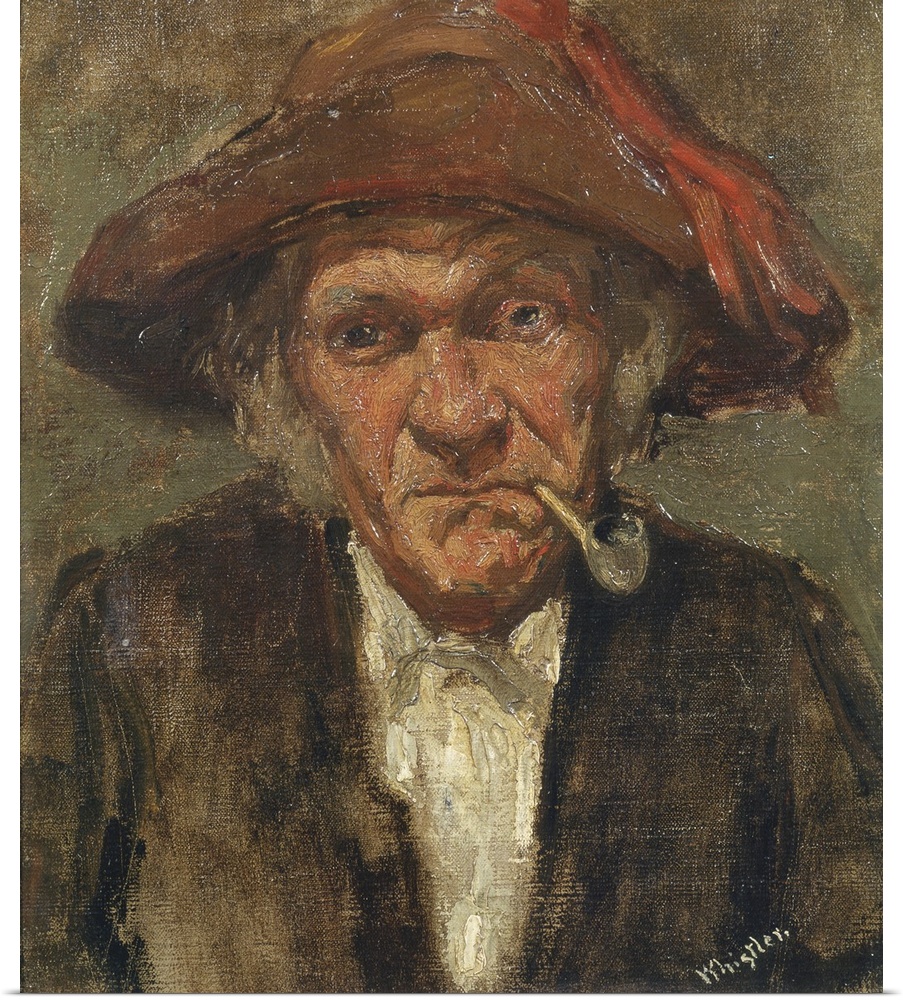 Originally oil on canvas. By Whistler, James Abbott McNeill (1834-1903).