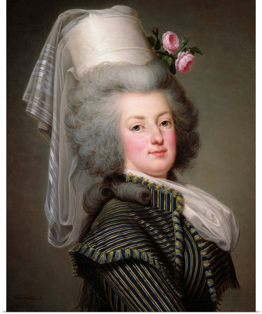 XIR153742 Marie-Antoinette (1755-93) of Habsbourg-Lorraine, Archduchess of Austria, Queen of France and Navarre, 1788 (oil...