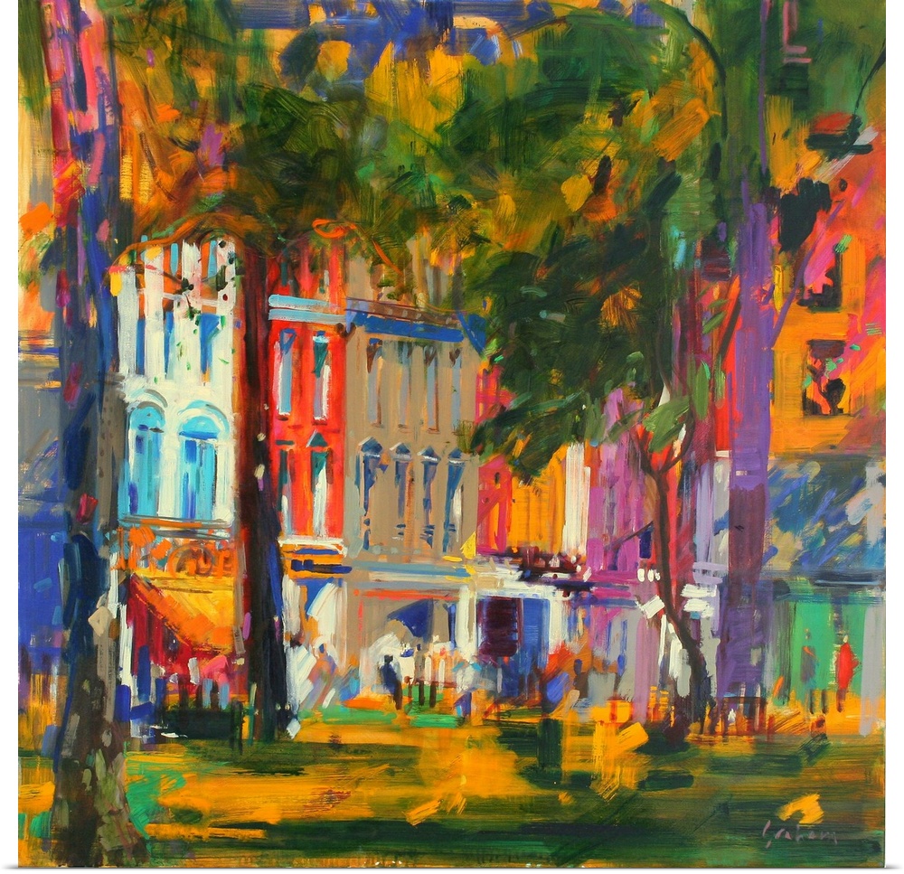Mayfair (originally oil on canvas) by Graham, Peter